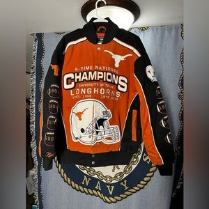 Franchise champions jacket Texas longhorns medium